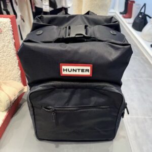 HUNTER 超人氣Pioneer尼龍大扣環防水後背包《大款》 黑