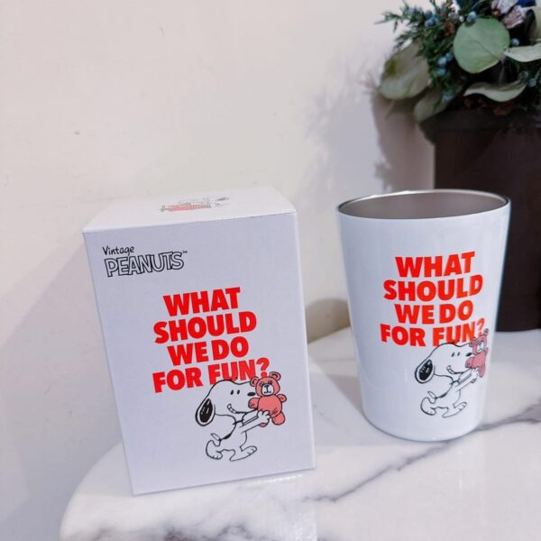 SNOOPY 小熊🐻系列 不銹鋼杯：圖片 3