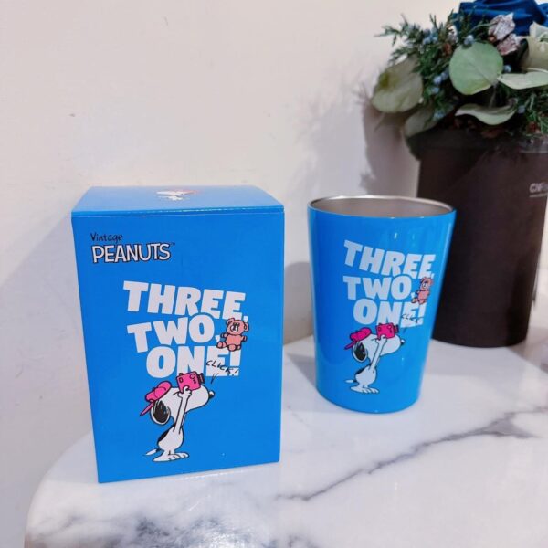 SNOOPY 小熊🐻系列 不銹鋼杯：圖片 4