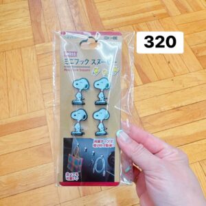 Store 426 SNOOPY 掛勾4入組