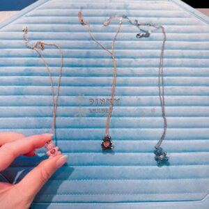 施華洛世奇 水晶熊熊項鏈