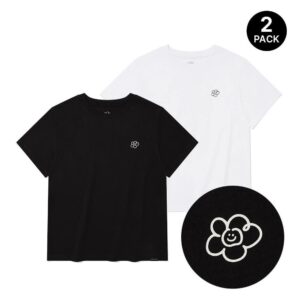 WACKY WILLY (前what it isnt) 經典開心小花短TEE 2入組合