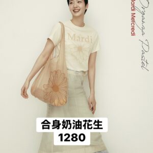 MARDI MERCREDI 合身短TEE