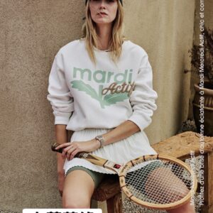 MARDI MERCREDI 內刷毛開花衛衣