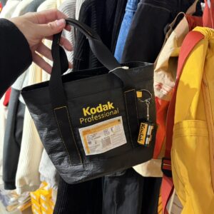 KODAK 柯達 底片吊飾小托特包 黑