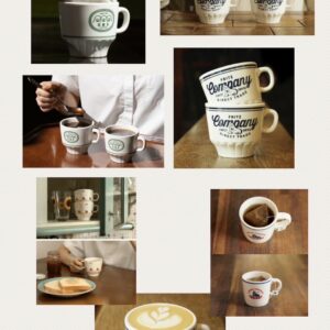 Store 164 FRITZ COMPANY 프릳츠 🦭海豹咖啡廳☕️ 咖啡杯215ml 棕 綠 藍