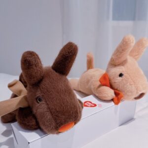 Store 613 卡斯柏和麗莎 Gaspard et Lisa 絨毛趴姿娃娃 巧克力 米