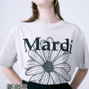 Store 302 MARDI MERCREDI 經典短TEE 燕麥黑