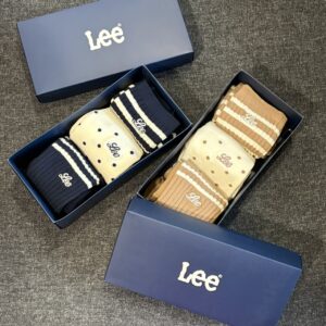 Store 279 LEE 中襪3入組 深藍 奶茶