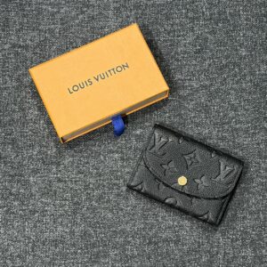 Store 643 壓紋牛皮ROSALIE卡片零錢包 (M81455)