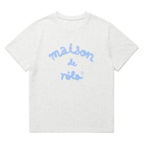 rolarola MAISON DE ROLA  經典可愛LOGO短TEE  淺灰