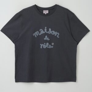 rolarola MAISON DE ROLA  經典可愛LOGO短TEE  炭灰