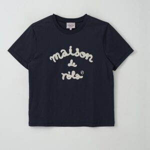 rolarola MAISON DE ROLA  經典可愛LOGO短TEE  海軍藍