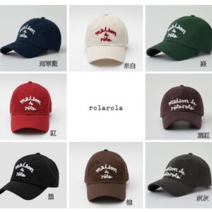 rolarola MAISON DE ROLA  可愛LOGO棒球帽