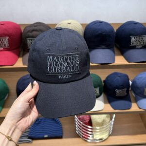 MARITHÉ FRANÇOIS GIRBAUD 大標LOGO棒球帽  藍